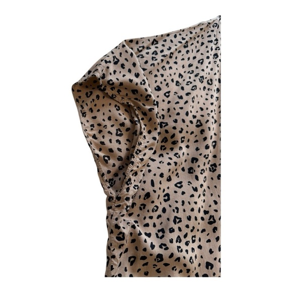 Aritzia | Sunday Best Cosima Kimono Leopard Print - Size Small / Medium - Picture 6 of 11